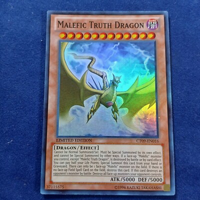 Malefic Truth Dragon CT09-EN016 Collectors Tin Limited Edition NM-image