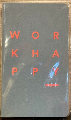 Poppin Work Happy Hard Cover Journal -image
