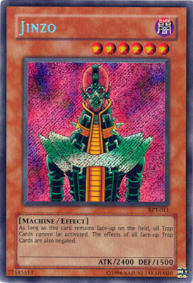Jinzo - BPT-011 - Secret Rare - Limited Edition x1 - Heavily Played-image