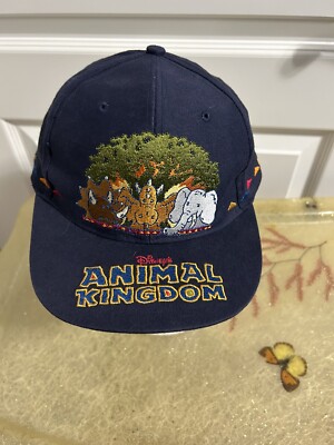 Walt Disney World Disney's Animal Kingdom Navy Toddler Kids Hat Cap Adjustable -image