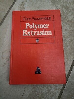POLYMER EXTRUSION By Chris Rauwendaal - Hardcover, 1994, Very Good Condition-image
