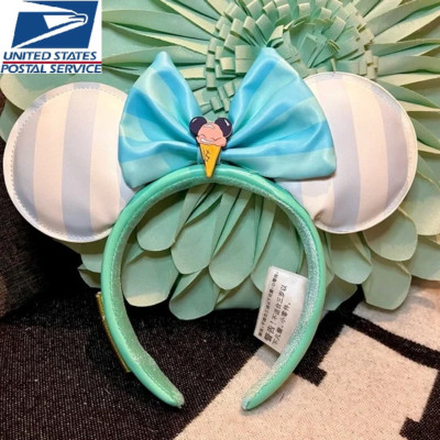 Disney Parks Loungefly Beach Club Resort Minnie Mouse Ears Headband US-image
