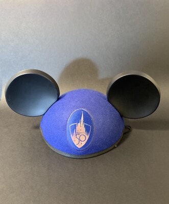 Cast Member Exclusive WDW 50th Anniversary Ear Hat Mickey Mouse Ears Disney-image