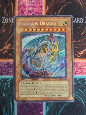 Yu-Gi-Oh! Rainbow Dragon CT04-EN005 Limited Secret Rare MP-image