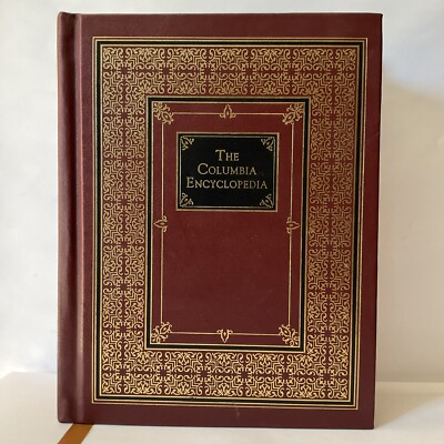 The Columbia Encyclopedia - columbia university press- Leather Bound-image