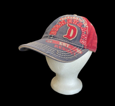 New Disney Parks Multicolor Embroidered Logo Adjustable Baseball Cap Hat-image
