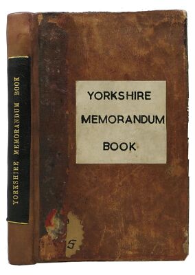 Annual / YORKSHIRE MEMORANDUM BOOK or New Daily Journal for the Year of our 1st-image