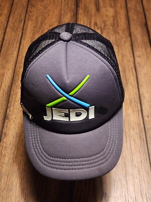Jedi WDW Starwars Light Saber Kids Black Mesh Trucker Leonidas Hat-image