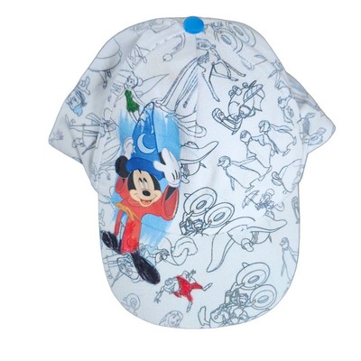Disney Parks Hat Cap Ink And Paint Sorcerer Mickey Mouse Youth Size NWT-image