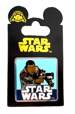 WDW 2015 PIN FINN FROM STAR WARS THE FORCE AWAKEN FIRING A BLASTER (GUN) #111128-image