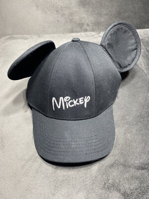Disney Hat Cap Strap Back Mickey Mouse Ears Adjustable Walt Disney World Magic-image