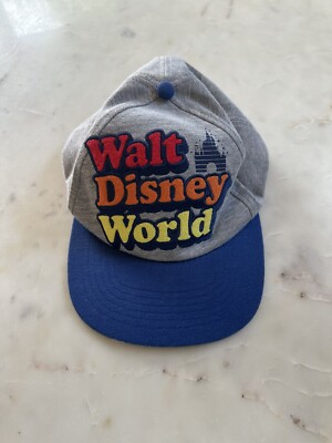 Disney Parks - Walt Disney World Retro Logo GRAY Hat NEW -image