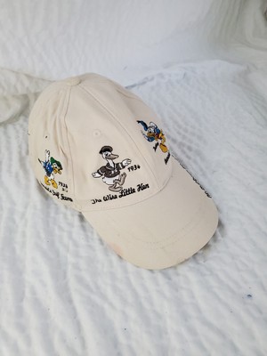 VTG WALT DISNEY WORLD DONALD DUCK “Faces Of Donald” ADULT ONE SIZE RARE-image