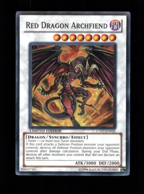 YU-GI-OH! RED DRAGON ARCHFIEND CT07-EN025 LIMITED EDITIOIN SUPER RARE-image