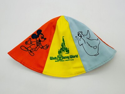 Disney 50th Anniversary WDW Vault Souvenir Bucket Hat Youth New Limited Edition-image