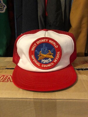 Walt Disney World Cap Hat Imperial Council Session 1982 Snapback Vintage -image