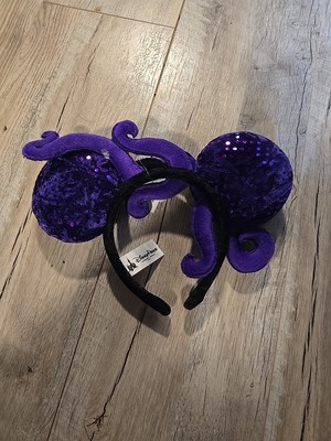 New Disney Parks Little Mermaid Ursula Ears Headband Mint Condition-image