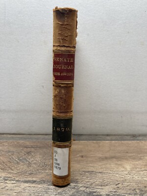 1879 Journal of The Senate of the United States of America-image