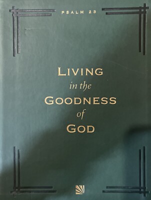 Living In The Goodness Of God Rick Warren! Journal! Rare! Brand New! Psalm 23!-image