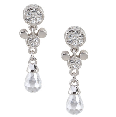Disney Arribas Earrings✿Mickey Mouse Dangle Made with Crystal from Swarovski-image