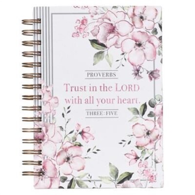 Journals Hardcover Wirebound Trust in the Lord (Leather / Fine Binding)-image