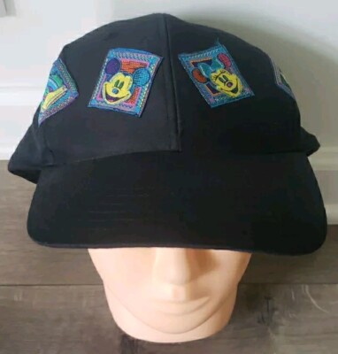 Walt Disney World Animal Kingdom Black Hat Character Tiles Strapback Andy Warhol-image