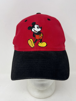 Walt DISNEY World Mens Hat Snapback Red Black Baseball Trucker Dad Headgear Cap-image