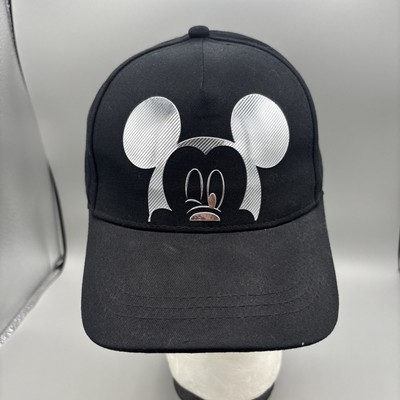Disney Parks Exclusive Silver Metallic Mickey Mouse Adjustable Adult Hat/Cap-image