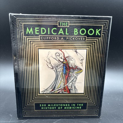 THE MEDICAL BOOK By Clifford A. Pickover Hardcover BRAND NEW Sealed Gilt Edges-image