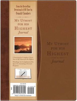My Utmost For His Highest Journal - Imitation Leather By Chambers, Oswald - GOOD-image