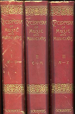 Cyclopedia of Music and Musicians ed. by John Denison Champlin -(3 vol,1888)-image