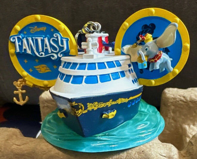 Disney Cruise Line Fantasy Dumbo & Timothy Ear Hat Ears Ship Ornament-image