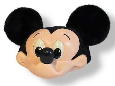 Vintage 3D Mickey Mouse Walt Disney World Snapback Hat Character Fashion-image