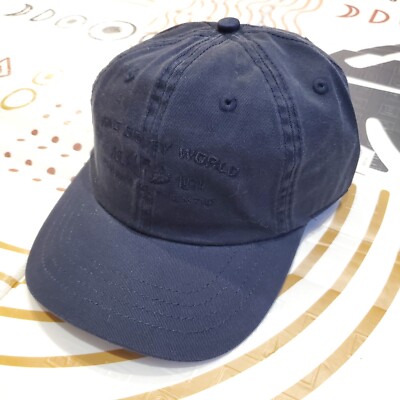 Walt Disney World Always Authentic Adult Blue Baseball Hat Cap Strapback NWT New-image