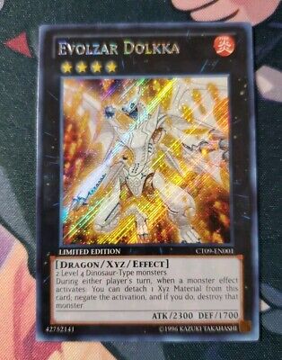 Yugioh! Evolzar Dolkka - Limited Ed Secret Rare - CT09-EN001 -image