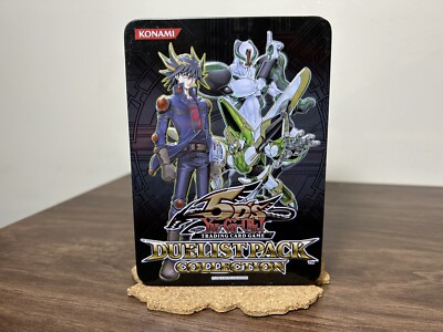 Yu-Gi-Oh! 5D's Duelist Pack Collection Yusei Fudo Blk Collectors Tin Empty 2011-image