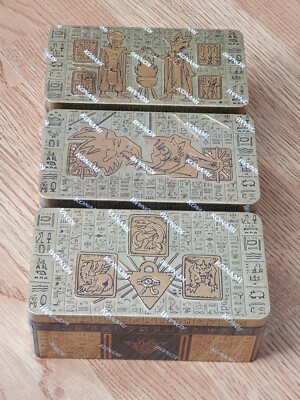 Yu-gi-oh! Pharaonic Tablet of Gold Tins 1st Edition New Sealed MP20/MP21/MP22-image