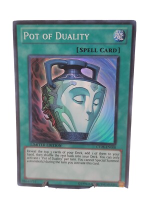 Yu-Gi-Oh! TCG Pot of Duality 2011 Collectors Tins CT08-EN008 Limited Super Rare-image