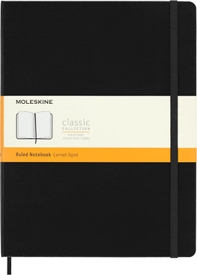 Classic Notebook, Hard Cover, XL (7.5