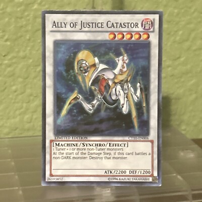 Ally of Justice Catastor CT10-EN006 2013 Collectors Tins Limited Edition (MC)-image