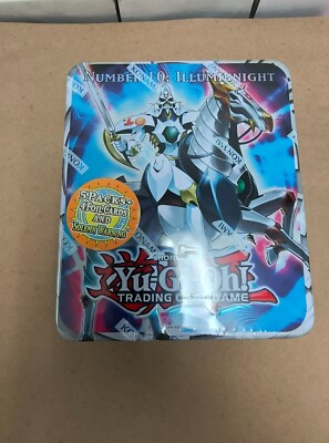 Yu-Gi-Oh! 2011 Collectors Tin: Wave 2 - Number 10: Illumiknight Tin New! Sealed!-image