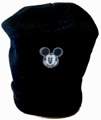 Mickey Mouse Walt Disney World Black Knit Hat Beanie Unisex Adult /Kids NWOT-image