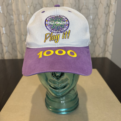 Disney Walt Disney World Promo Strapback Hat Cap 1000 Who Wants to Millionaire-image