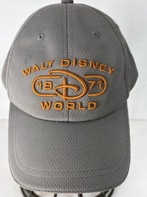Vintage Hat Disney Parks Baseball Style Cap Walt Disney World 1971 Gray Adult-image