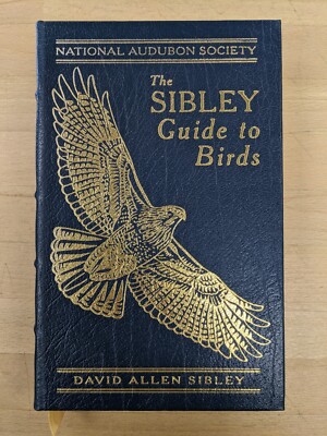 The Sibley Guide to Birds Signed Collector's Edition Leather-bound-image