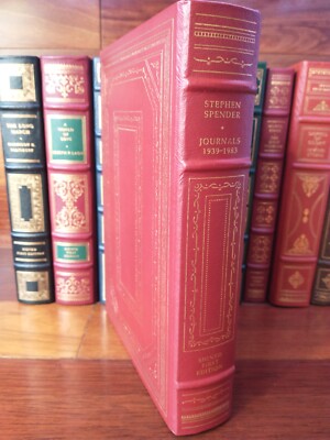JOURNALS 1939-1983 Stephen Spender LIMITED 1st ED 1985 Franklin Library SIGNED-image