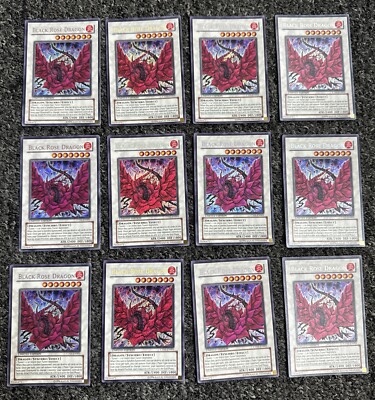 1x Black Rose Dragon CT05-EN003 Secret Rare Yugioh LP-image