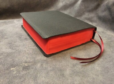 nasb journal the word New American Standard Black Leather Red Gilding Reference-image