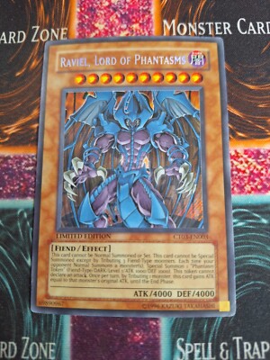 Yu-Gi-Oh! TCG Raviel, Lord of Phantasms CT03-EN003 Secret Rare Limited MP-image