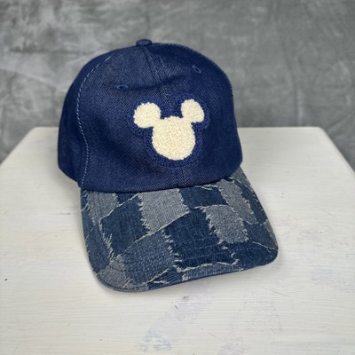Walt Disney World Parks Mickey Mouse Ears Icon Wash Denim Baseball Hat Cap-image